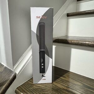 Sejoy Hair Straightener Brush Corded Adjustable Heat